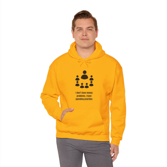 Spending Priorities Hoodie – Money Moves with a Twist