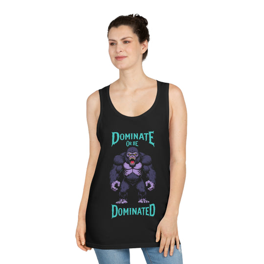 Domineer of word gedomineerd – Gorilla Power Tank Top