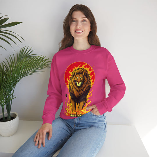 Leo Zodiac – Furchtloses und feuriges Sweatshirt