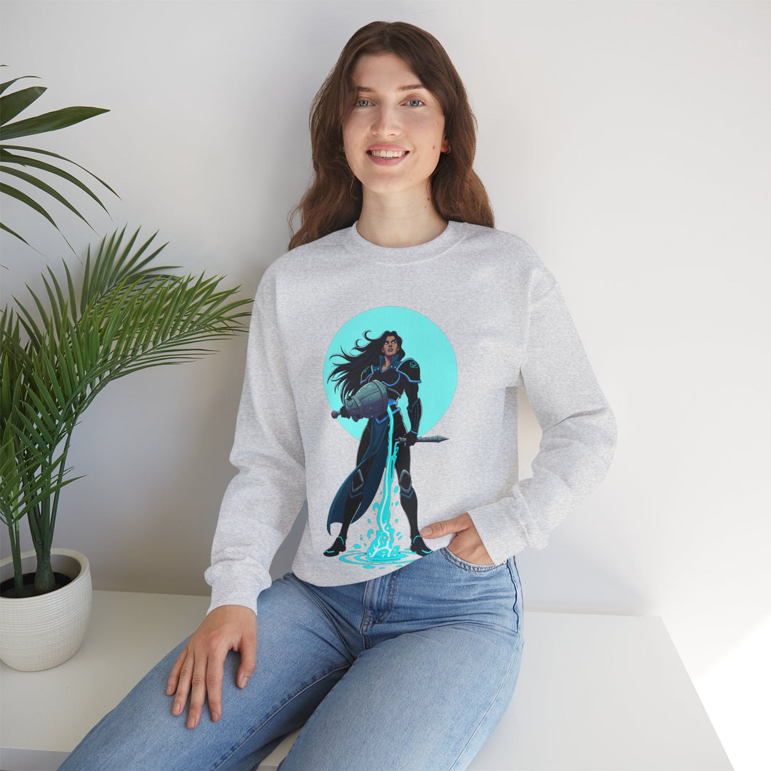 Aquarius Zodiac – Free Thinker & Visionary Spirit Sweatshirt