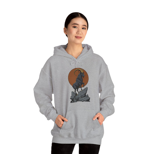 Capricorn Zodiac Hoodie – Ehrgeizig, entschlossen und belastbar