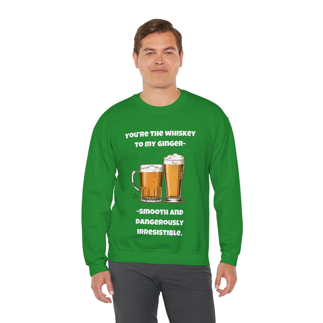 Whiskey & Ginger Sweatshirt – Smooth, Bold & Irresistible