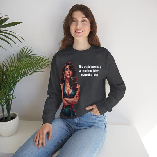 The World Revolves Around Me – Women’s Sweatshirt