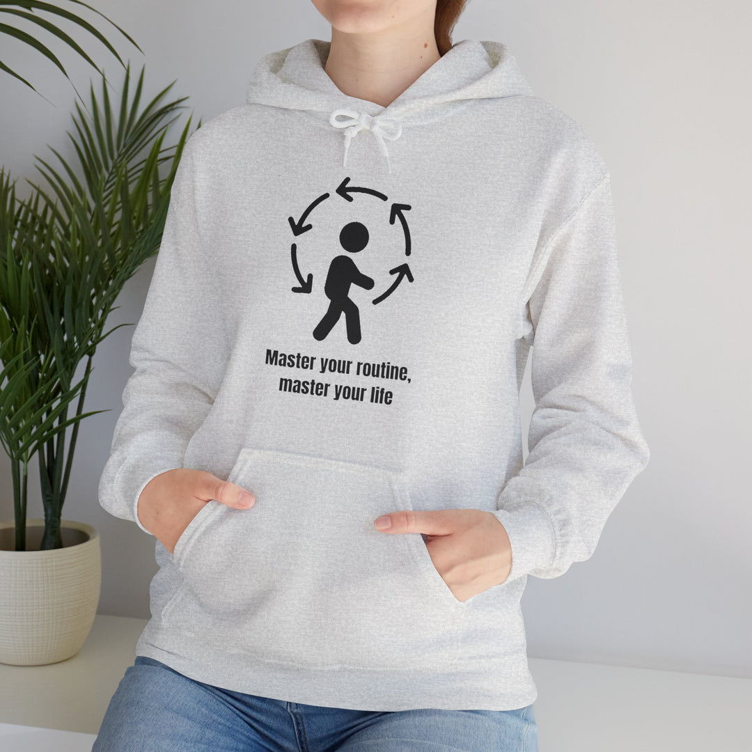 Beheers je routine, beheers je leven Hoodie – Beheers je dag