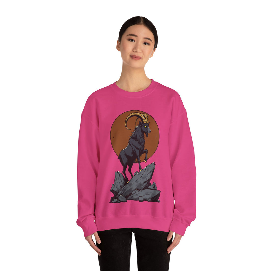 Sweatshirt mit Sternzeichen Steinbock – Ehrgeizig, entschlossen und belastbar