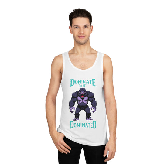 Dominieren oder dominiert werden – Gorilla Power Tank Top