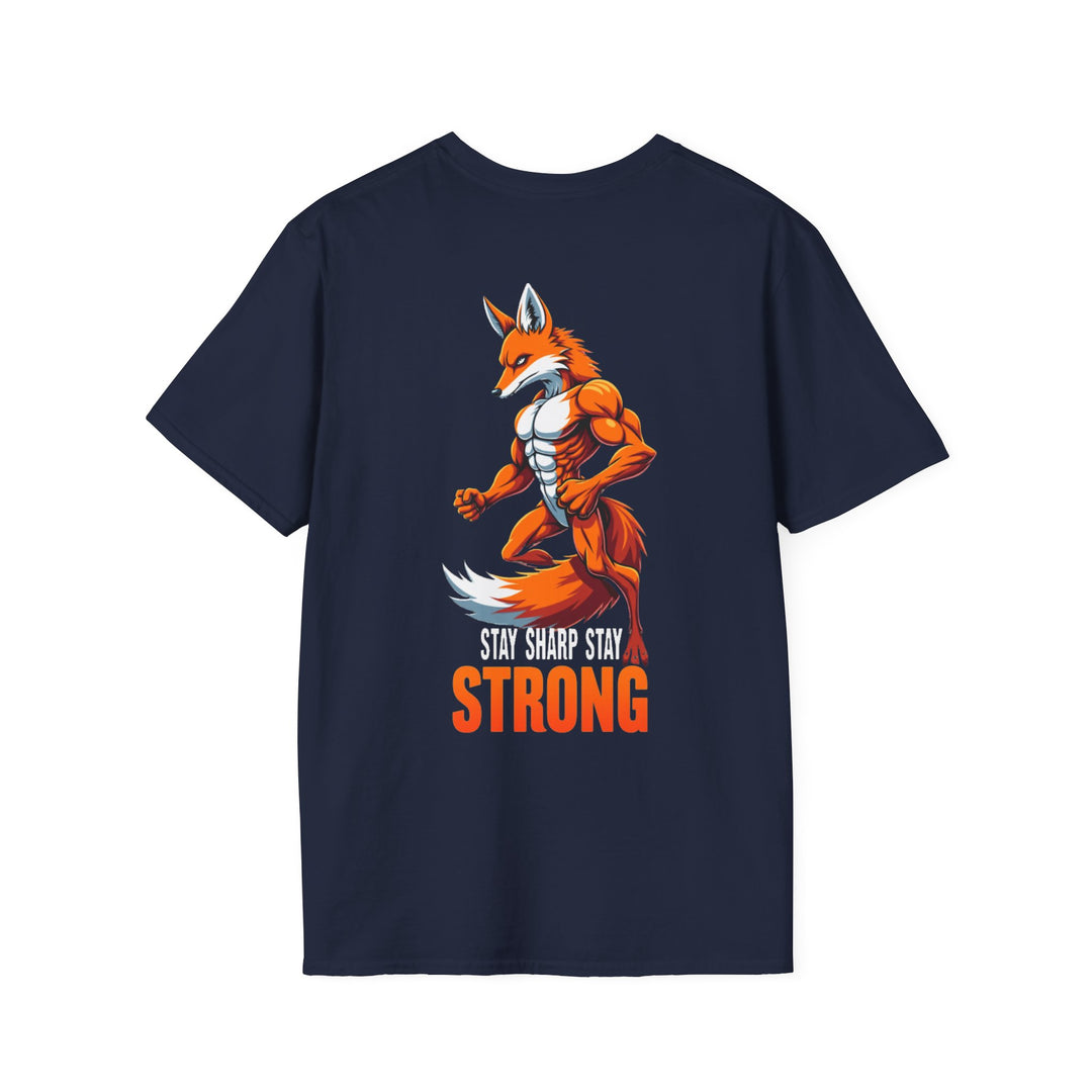 Bleib scharf, bleib stark – Fox Instinct T-Shirt