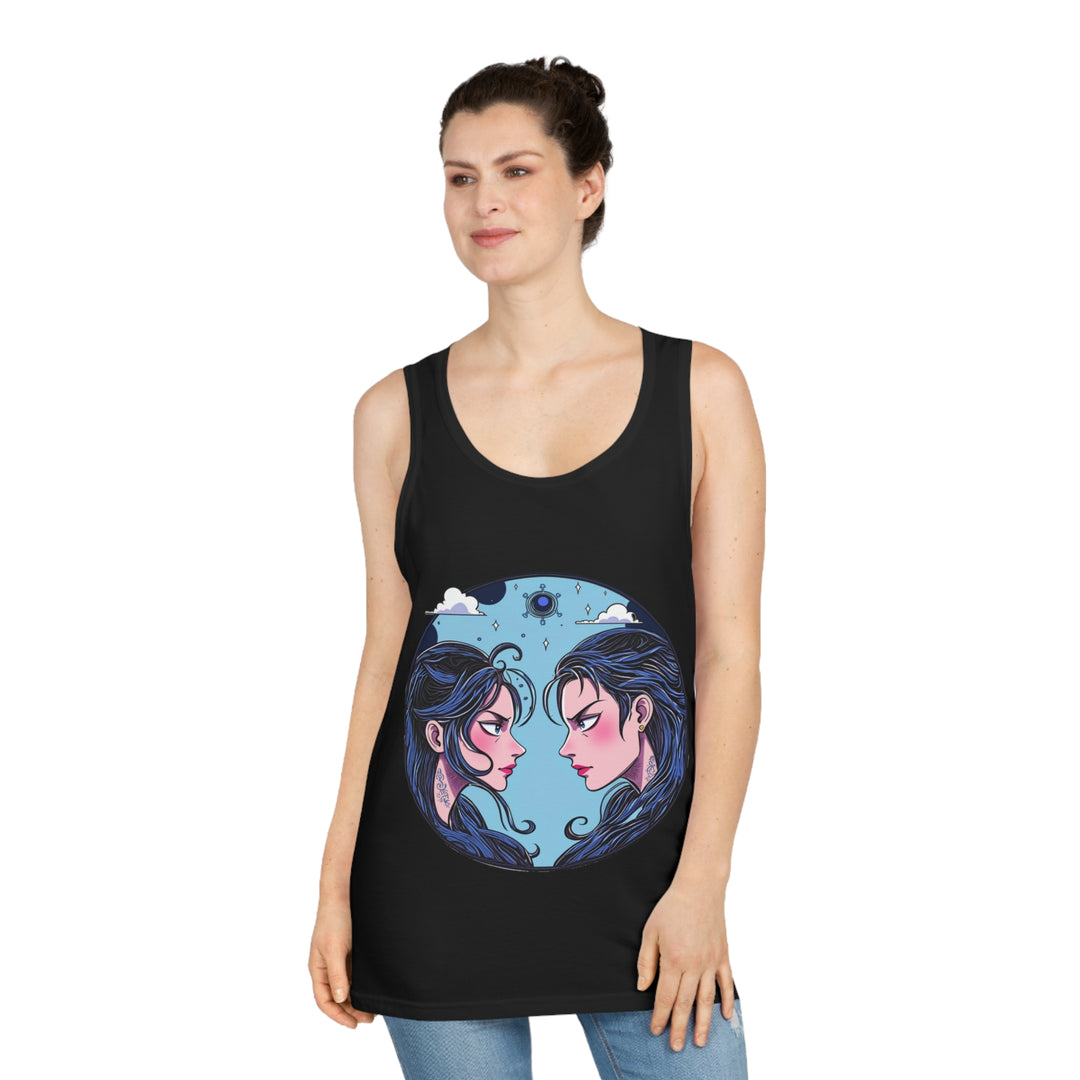 Gemini Zodiac – Dual Personality & Limitless Energy Tank Top