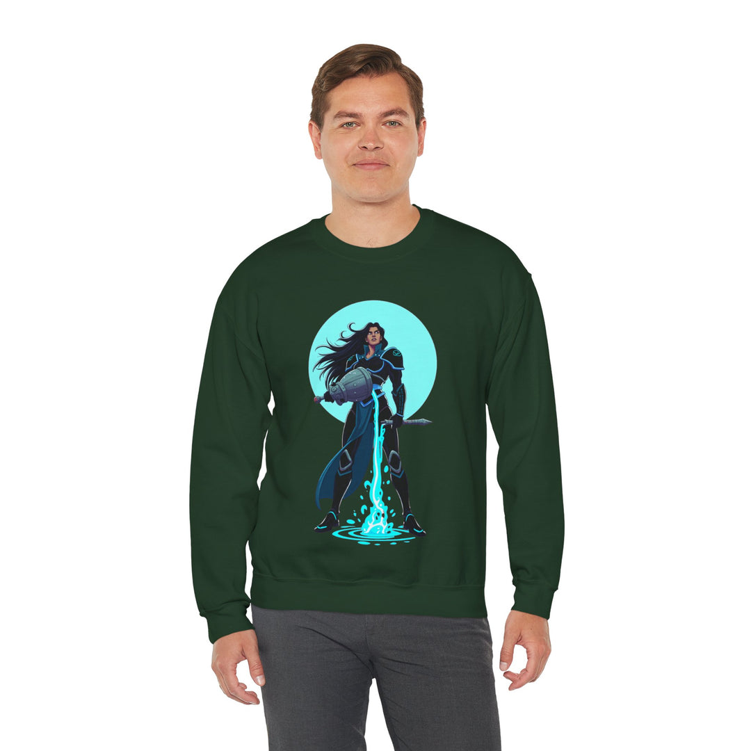 Aquarius Zodiac – Free Thinker & Visionary Spirit Sweatshirt