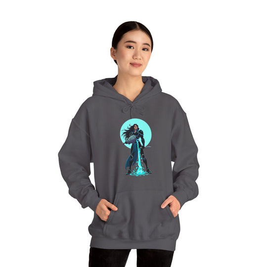 Aquarius Zodiac – Free Spirit & Limitless Mind Hoodie