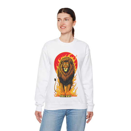 Leo Zodiac – Onverschrokken &amp; Vurig Sweatshirt 