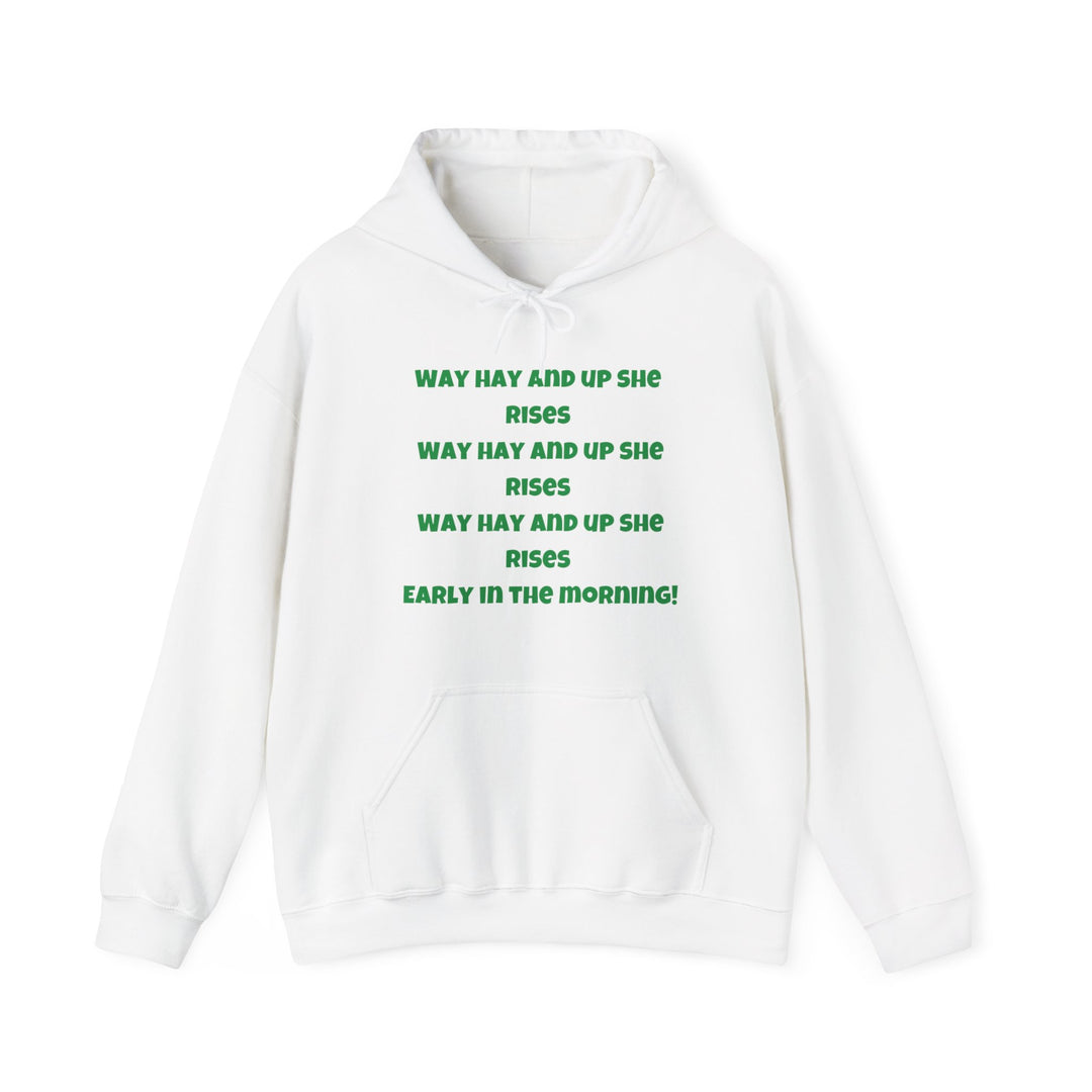 Je kunt niet de hele dag drinken als je 's ochtends niet begint - Hoodie