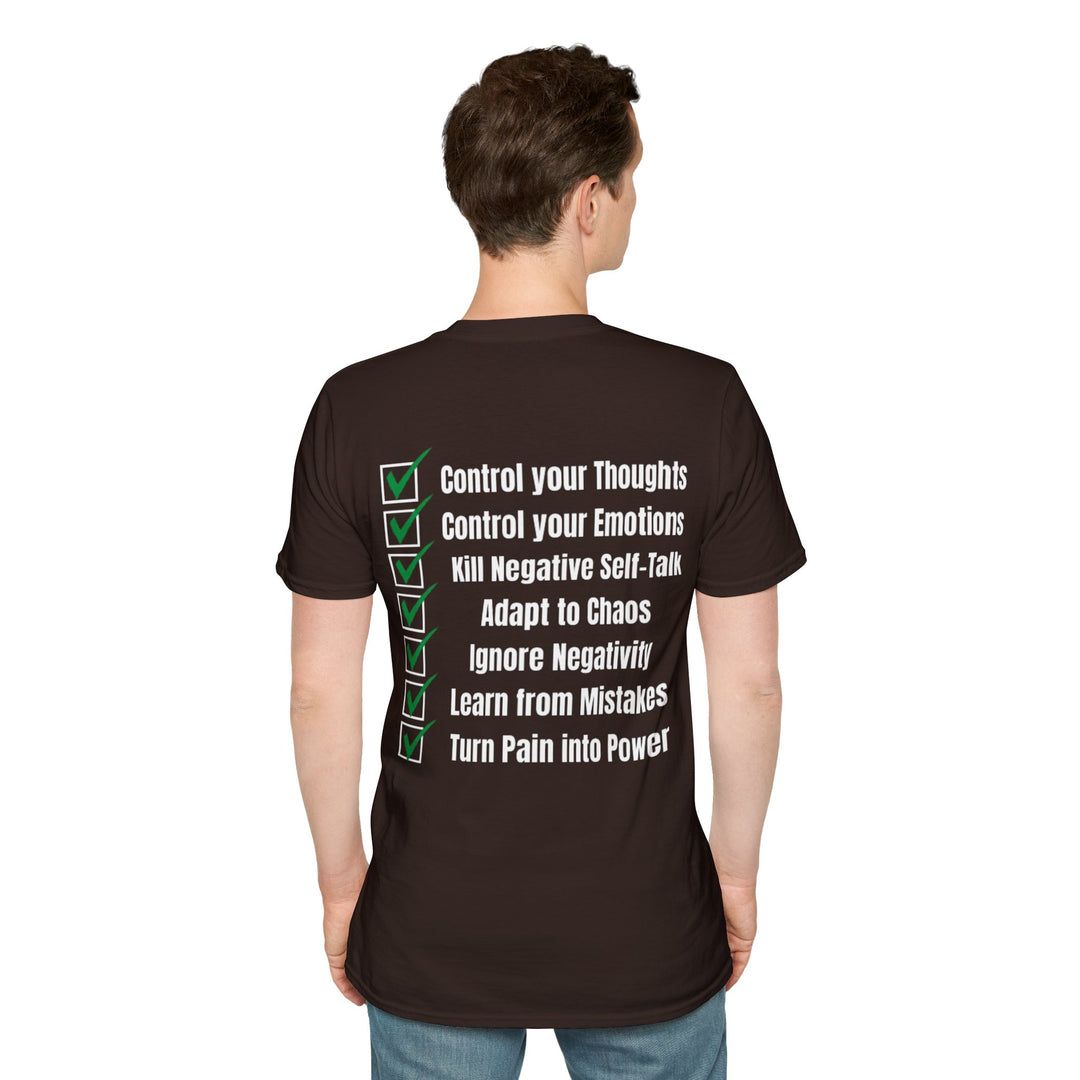 Master Your Mind T-shirt – Beheers je gedachten, beheers je leven