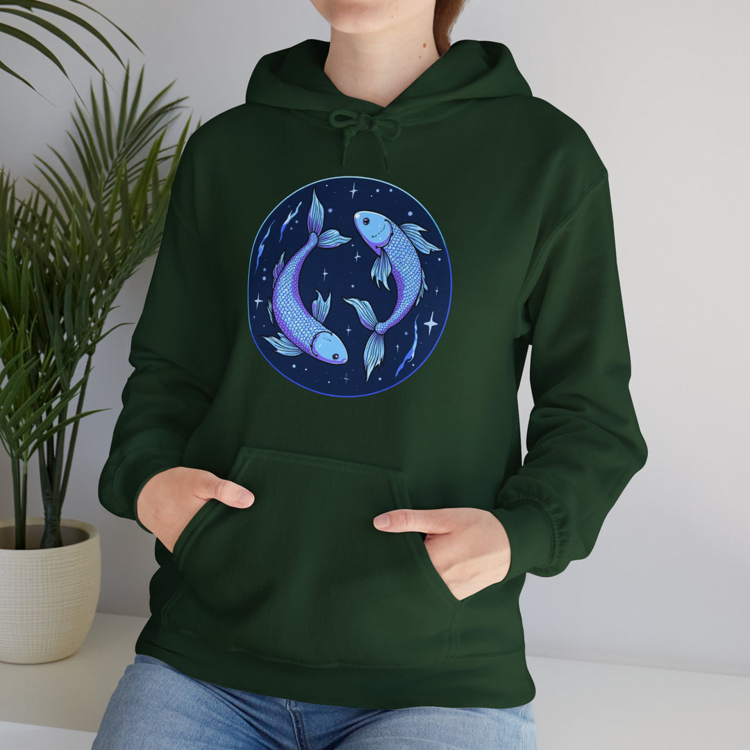 Vissen Zodiac – Dromerige, meelevende en creatieve hoodie