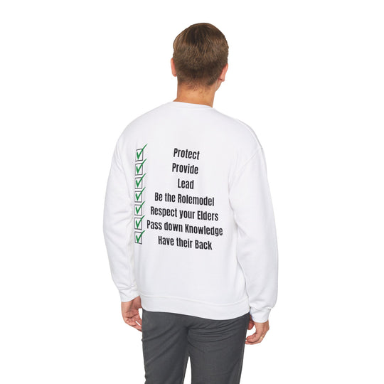 "A Real Man Protects His Own" – Men's  Sweatshirt