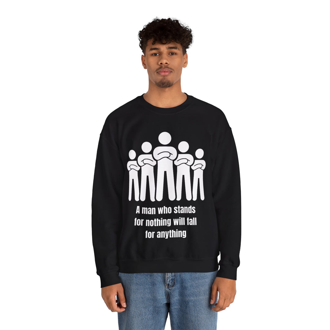 Sweatshirt Stand Tall, Stay Strong – Onwrikbare principes