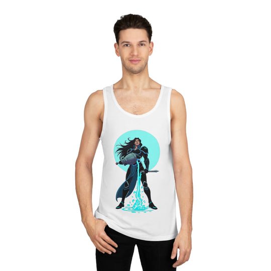 Aquarius Zodiac – Free Spirit & Visionary Vibes Tank Top