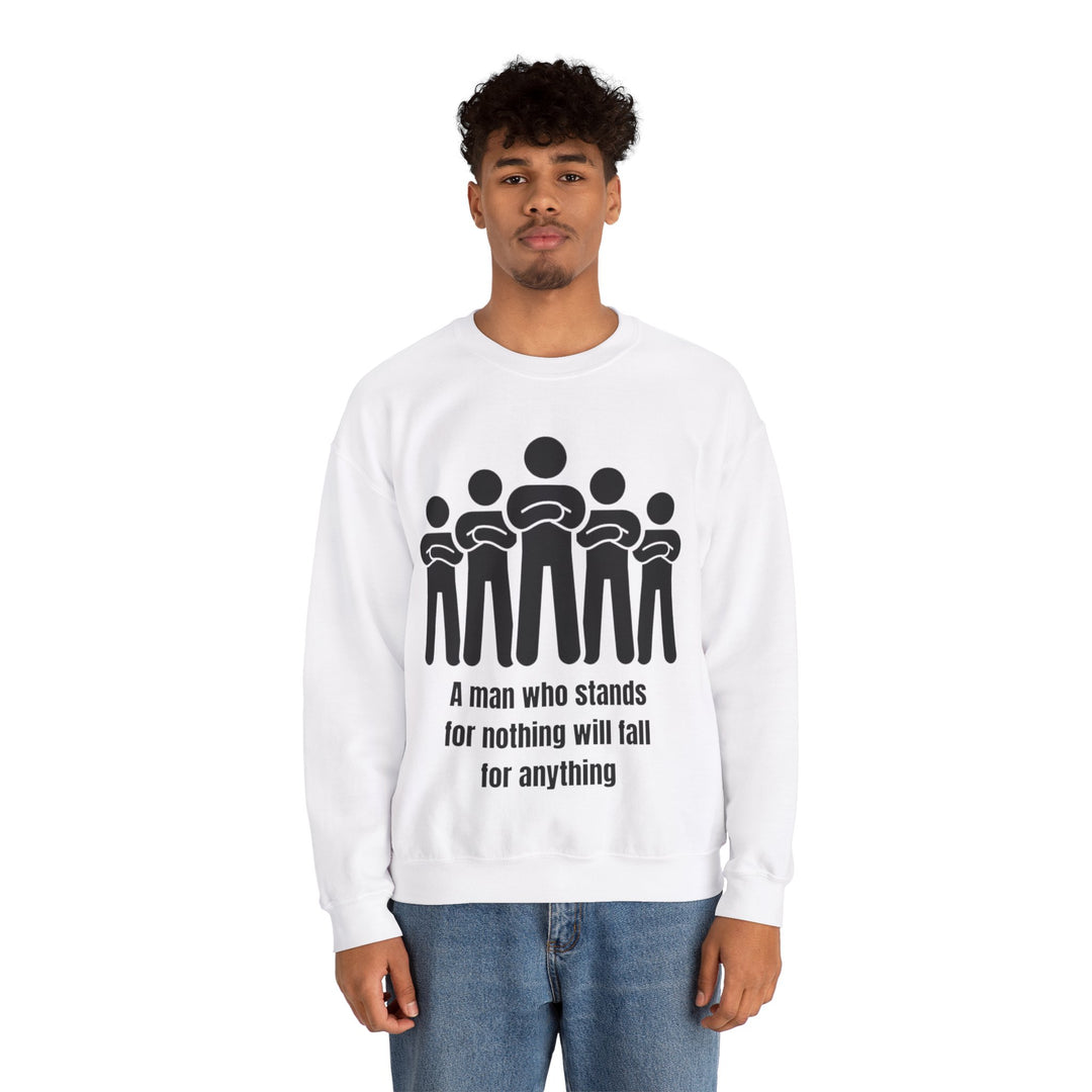 Sweatshirt Stand Tall, Stay Strong – Onwrikbare principes