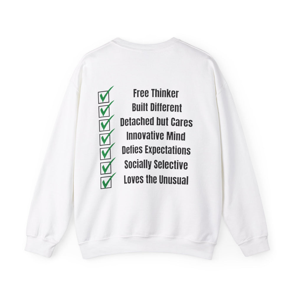 Aquarius Zodiac – Free Thinker & Visionary Spirit Sweatshirt