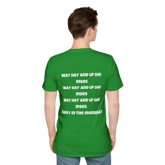 Je kunt niet de hele dag drinken als je niet 's ochtends begint - T-shirt