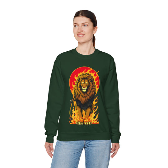 Leo Zodiac – Furchtloses und feuriges Sweatshirt