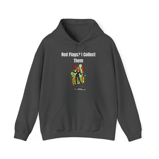 Red Flags? I Collect Them – Women’s Cozy Hoodie