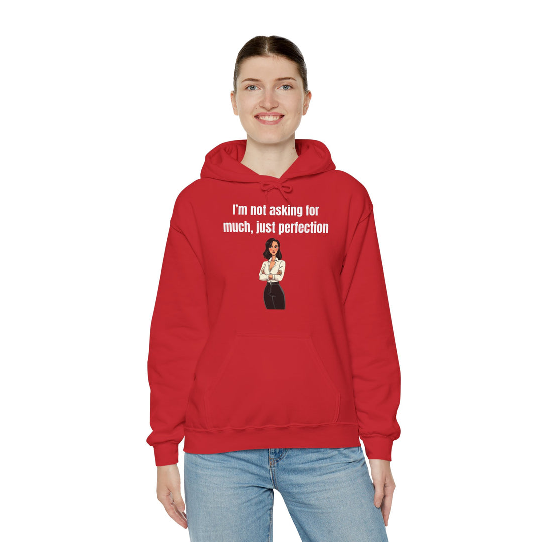 Niet veel vragen – Statement Hoodie