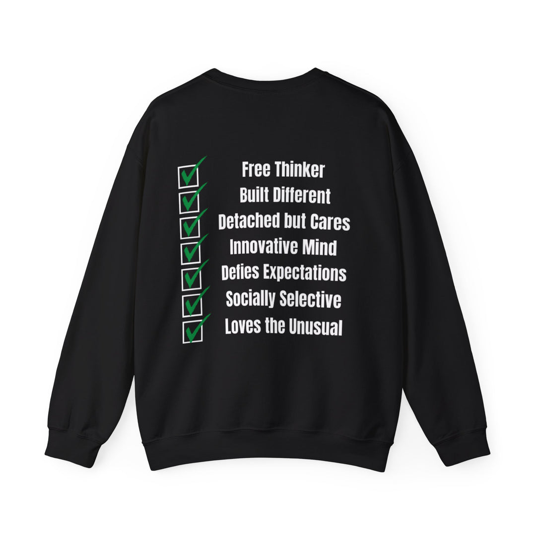 Aquarius Zodiac – Free Thinker & Visionary Spirit Sweatshirt