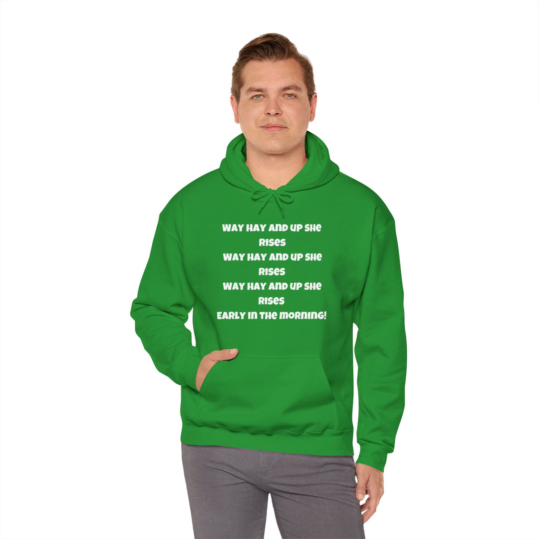 Je kunt niet de hele dag drinken als je 's ochtends niet begint - Hoodie