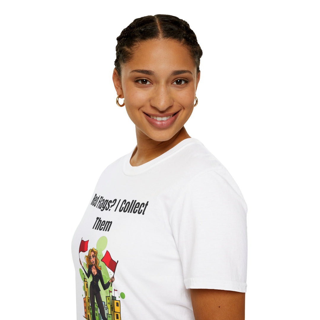 Red Flags? I Collect Them – Women’s Statement T-Shirt