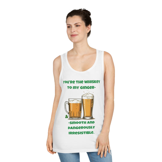 Whiskey & Ginger Tank Top – Smooth, Bold & Irresistible