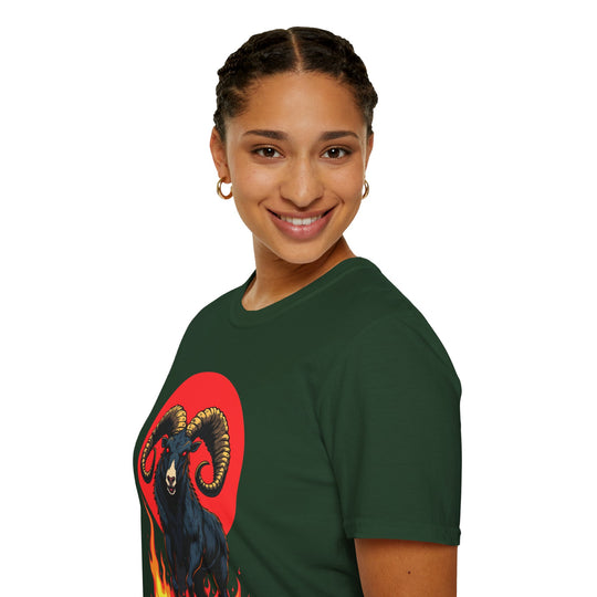 Aries Zodiac – Fearless & Fiery Energy T-Shirt