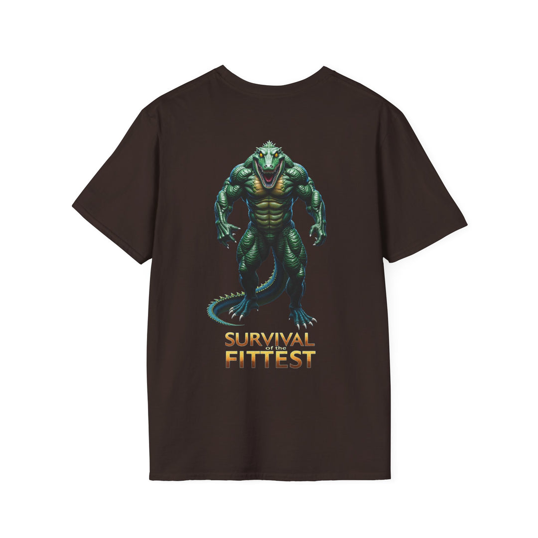 Survival of the Fittest – Krokodil T-Shirt