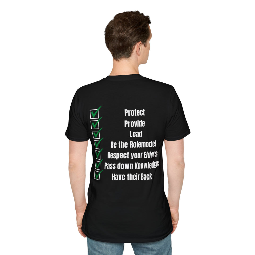 "A Real Man Protects His Own" – Men's T-Shirt