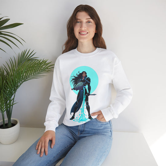 Aquarius Zodiac – Free Thinker & Visionary Spirit Sweatshirt