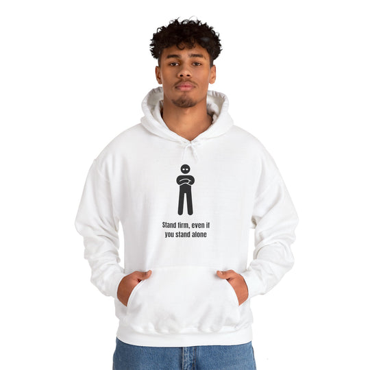 Stand Firm Hoodie – Strength in Solitude