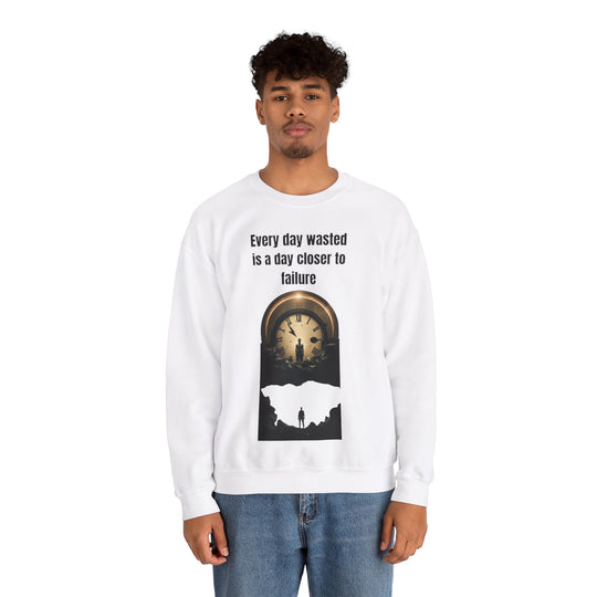 No Time to Waste – Men's  Sweatshirt