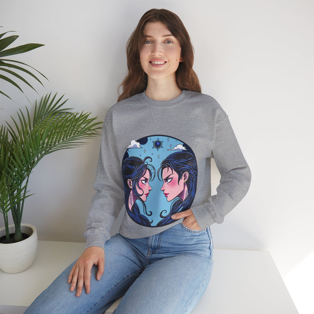 Tweelingen Zodiac – Geestig, Aanpasbaar &amp; Altijd het Leven van het Feest Sweatshirt