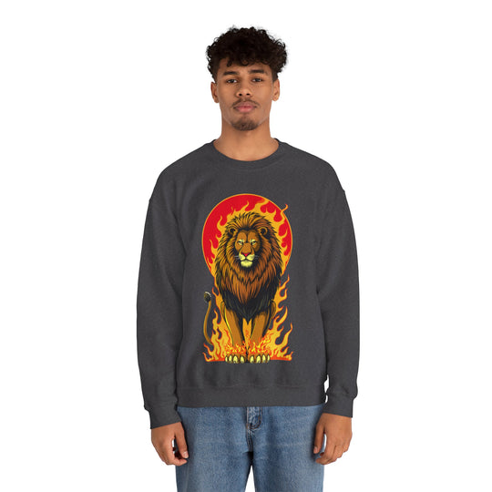 Leo Zodiac – Furchtloses und feuriges Sweatshirt