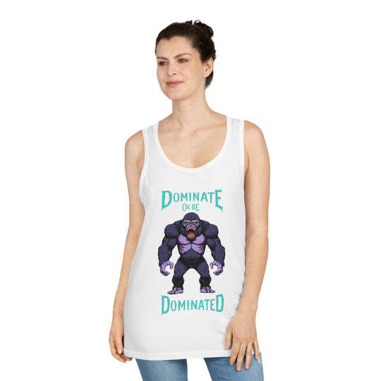 Domineer of word gedomineerd – Gorilla Power Tank Top