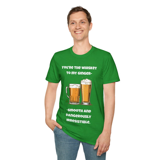 Whiskey & Ginger T-Shirt – Smooth, Bold & Irresistible