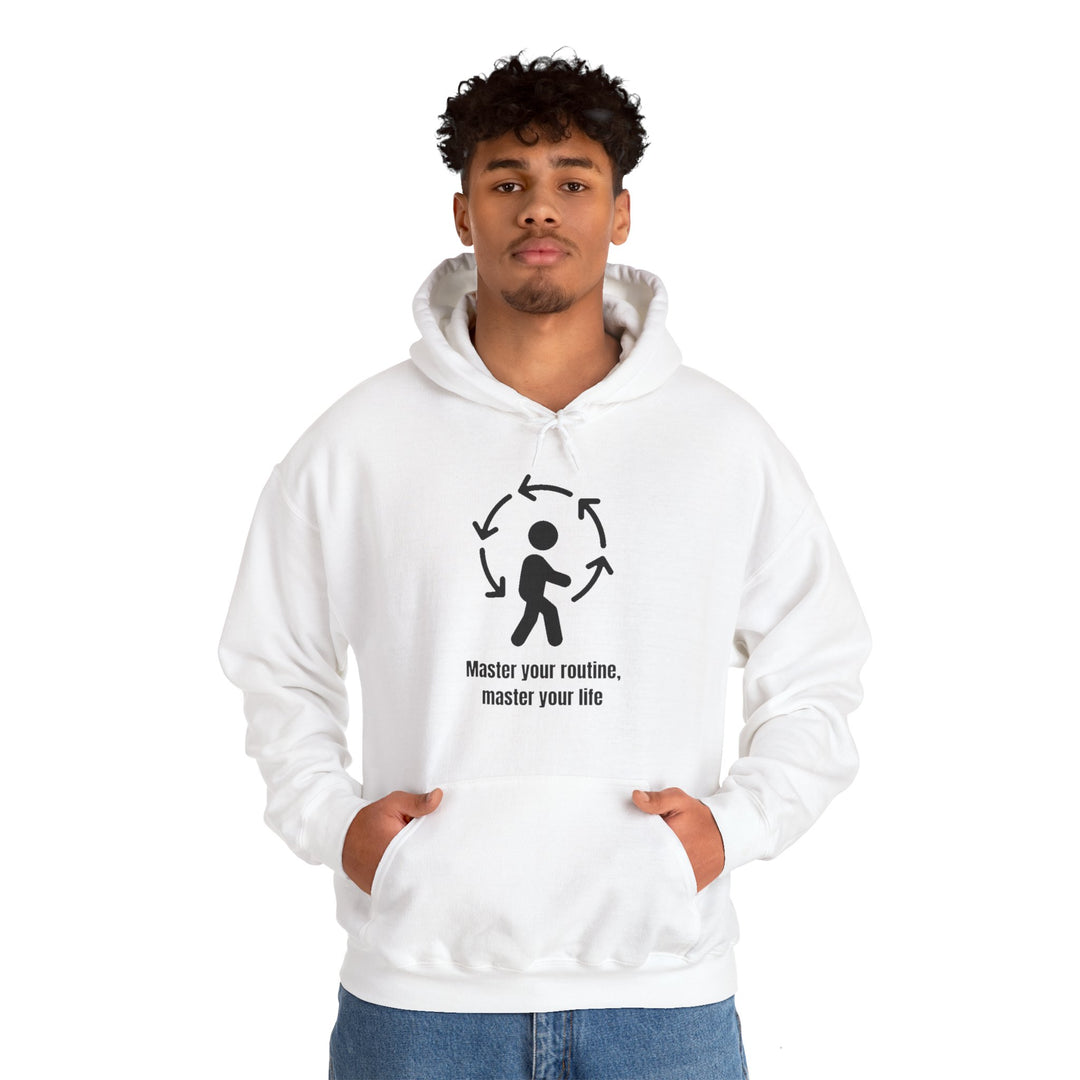 Beheers je routine, beheers je leven Hoodie – Beheers je dag