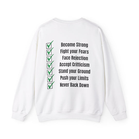 Sweatshirt Stand Tall, Stay Strong – Onwrikbare principes