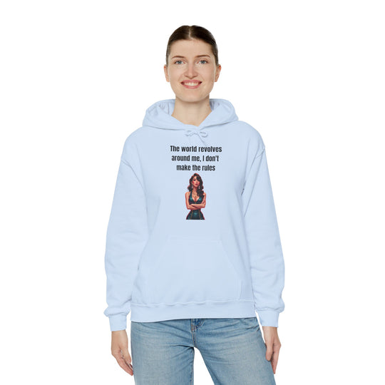 Die Welt dreht sich um mich – Damen Hoodie