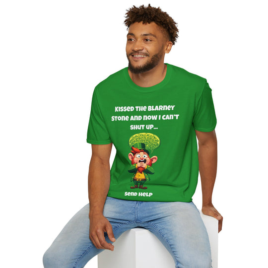 Kissed the Blarney Stone – Nu kan ik mijn mond niet houden T-shirt