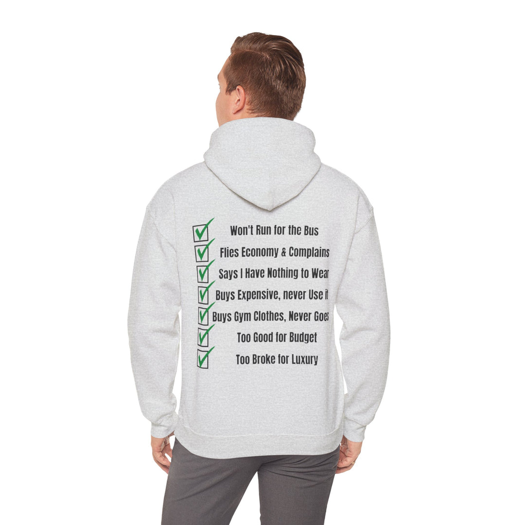 Spending Priorities – Men’s Hoodie