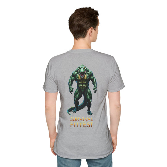 Survival of the Fittest – Krokodil T-shirt