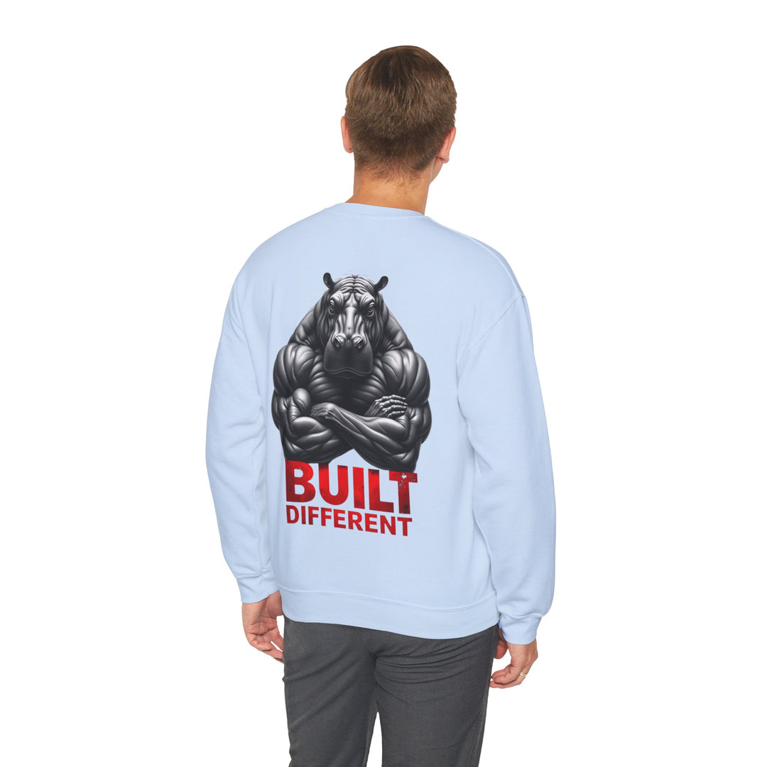 Built Different – Power Hippo Sweatshirt