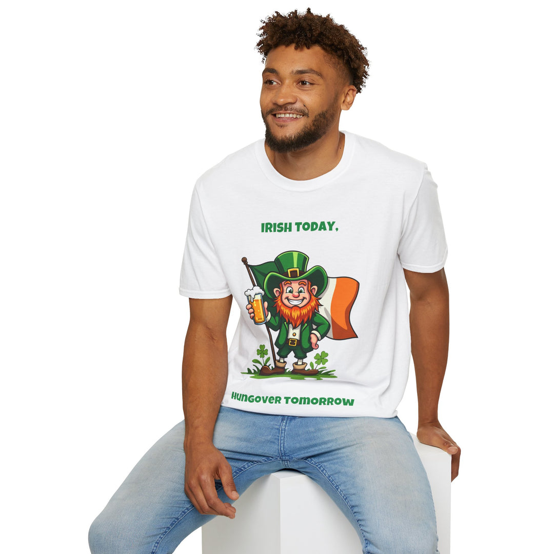 T-Shirt „Heute Ire, morgen verkatert“ – Feiern Sie wie ein echter Ire!