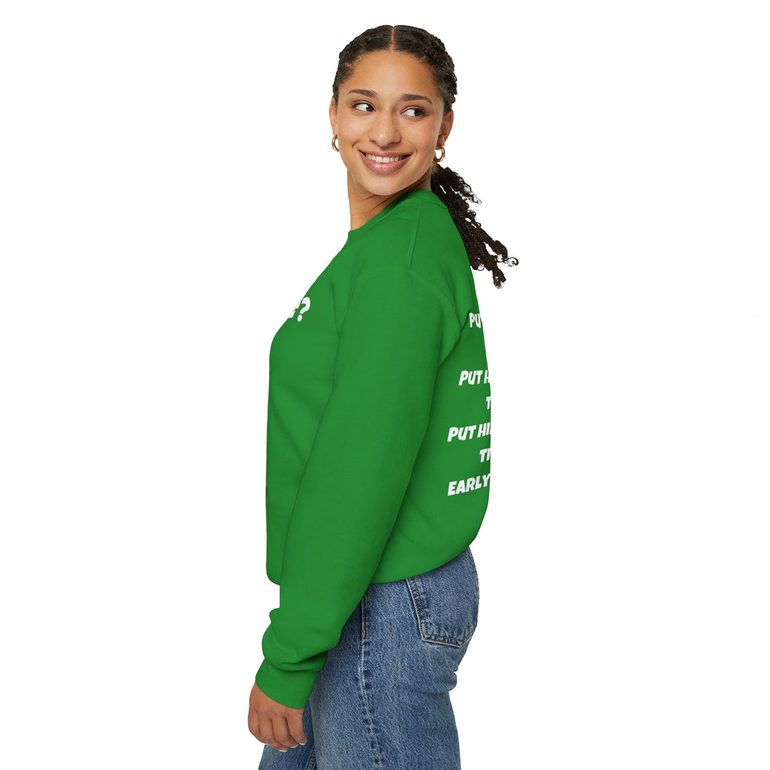 My Blood Type? Guinness Positive Sweatshirt – The Perfect Irish Diagnosis!